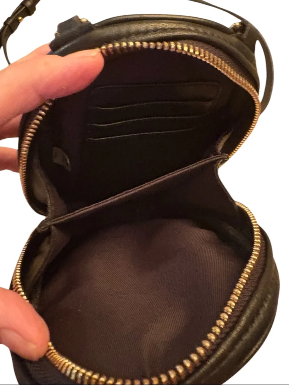 Tory Burch Quilted Black Leather Kira Chevron Crossbody Bag
